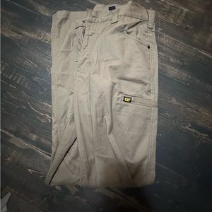Men Khaki CAT cargo pants